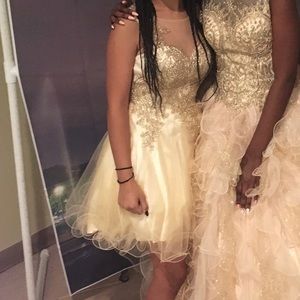 Champagne Gold Dress